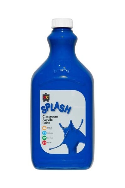Splash Acrylic Paint 2L - Jelly Belly (Blue)