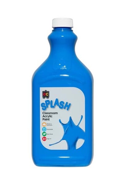 Splash Acrylic Paint 2L - Sky (Cobalt)