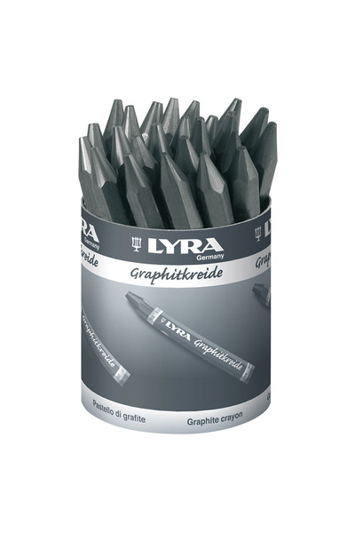 LYRA Graphite Crayon Asstorted Non Water Soluble - Pot of 24
