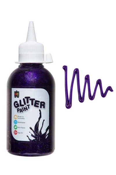Glitter Paint 250mL - Fairy Purple