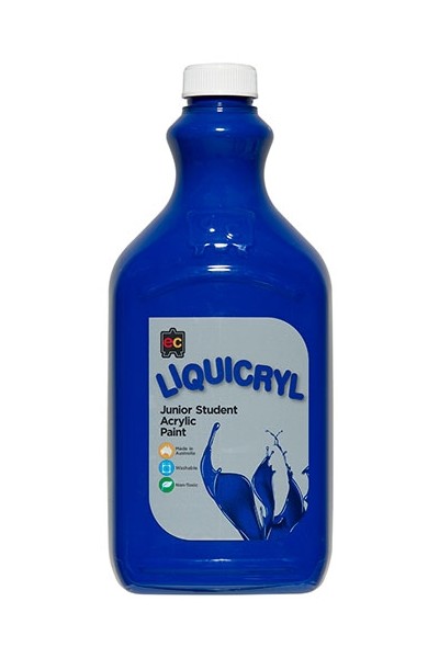 Liquicryl Junior Acrylic Paint 2L - Brilliant Blue