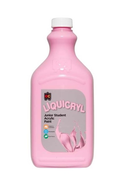 Liquicryl Junior Acrylic Paint 2L - Pink