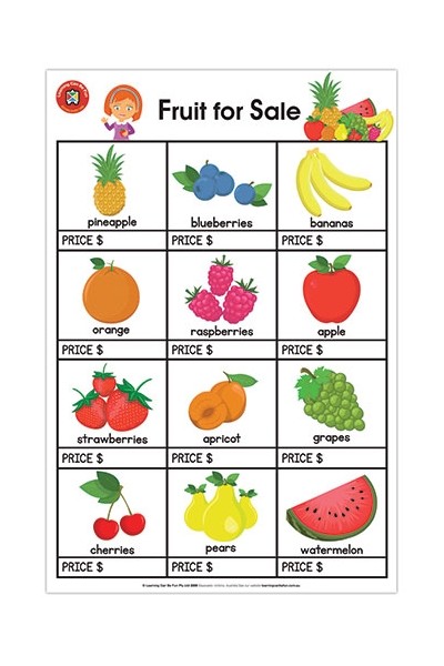 Fruit for Sale Poster