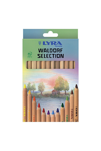 LYRA Super Ferby Nature Waldorf Pencils - Pack of 12