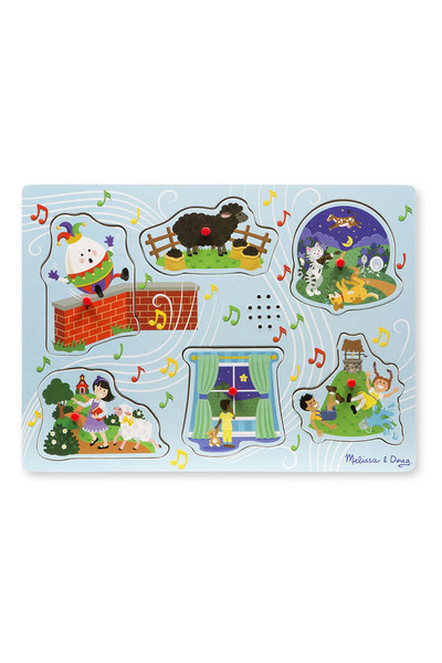 Sound Puzzle - Sing-Along Nursery Rhymes (Blue)