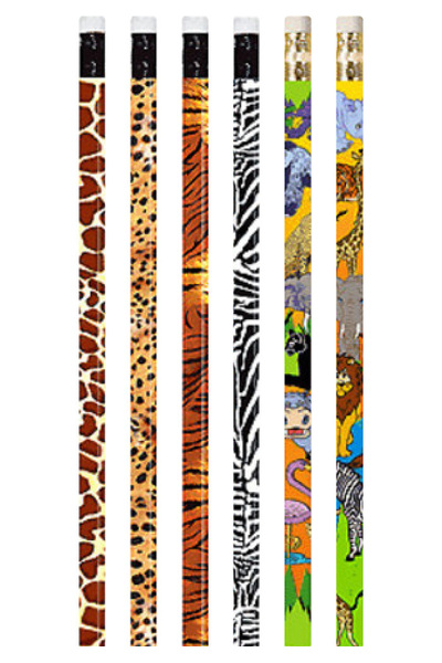 Jungle Safari Pencils - Box of 100
