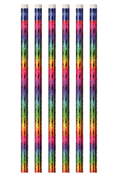 Rainbow Glitz Pencils - Pack of 10