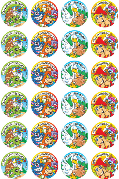 Fairy Tales Merit Stickers (Previous Design)