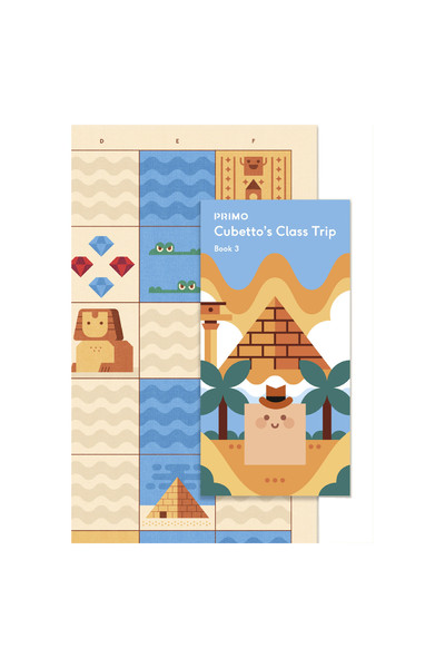 Cubetto - Adventure Pack Map and Story Book: Egypt