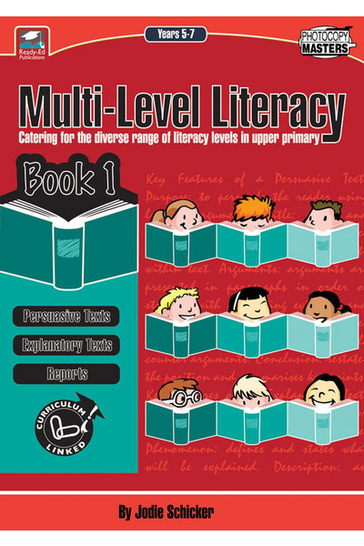 Multi-Level Literacy - Book 1