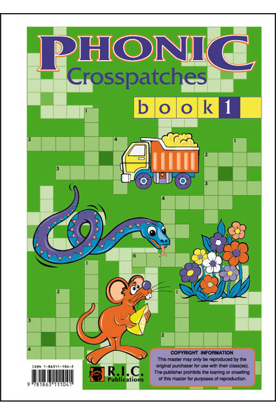 Phonic Crosspatches - Book 1: Ages 5-7