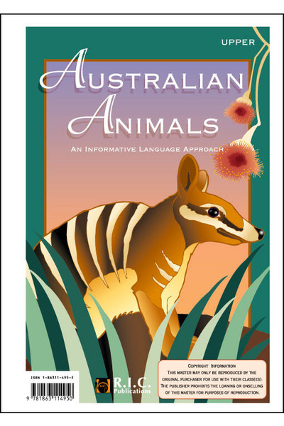 Australian Animals - Ages 10-12