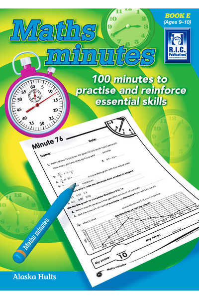 Maths Minutes - Book E: Ages 9-10