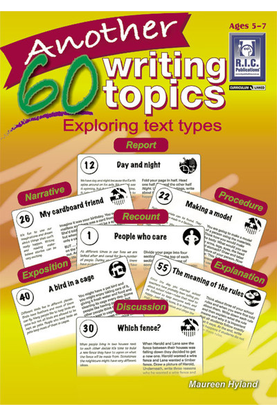 Another 60 Writing Topics - Ages 5-7