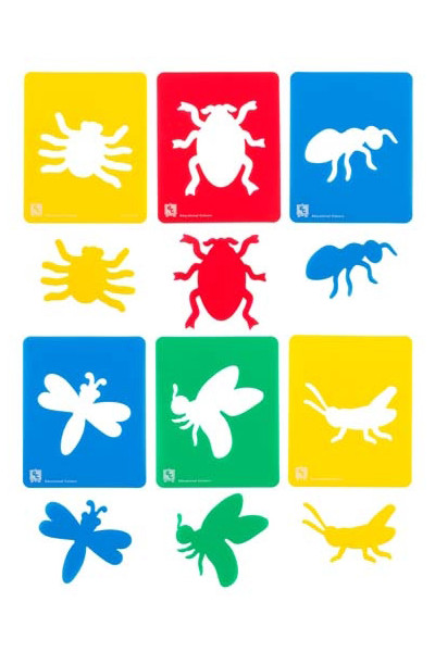 Insects Stencil - Set of 6