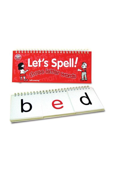 Let's Spell Flip Book - 3 Letter Words