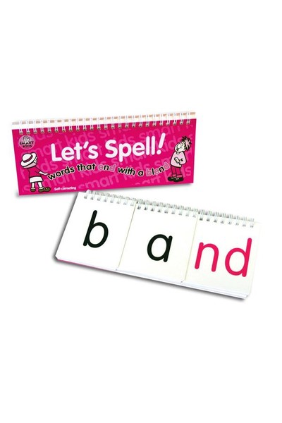Let's Spell Flip Book - End with a Blend