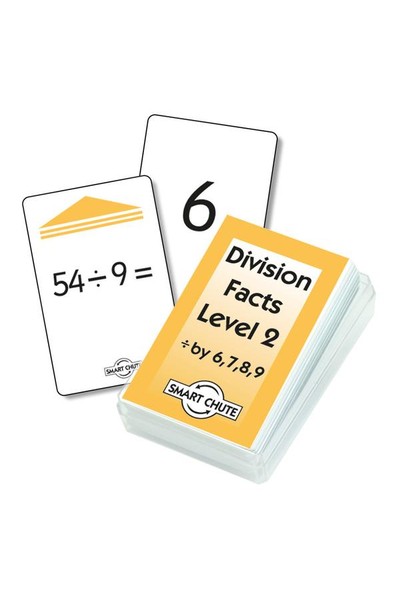 Division Facts (Level 2) – Chute Cards