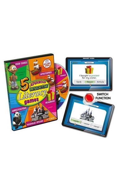 5 Advanced Literacy Games CD-ROM – Multi-User Licence
