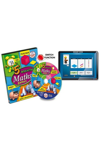 5 Maths Games CD-ROM – 5 User Licence