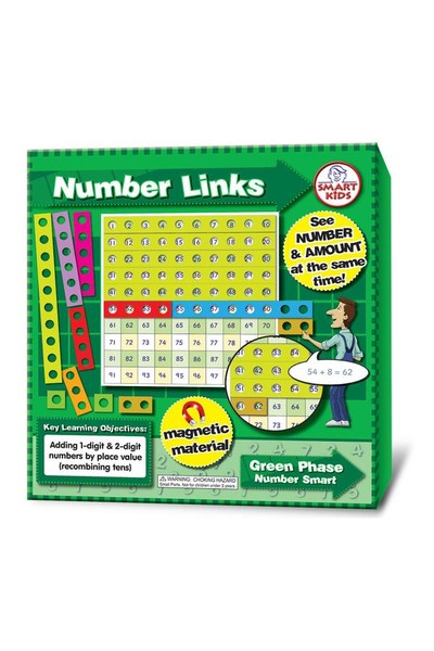 Magnetic Number Links to 100 (Number Smart)