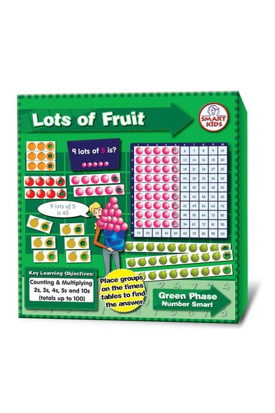 Lots of Fruit - 2s, 3s, 4s, 5s, 10s (Number Smart)