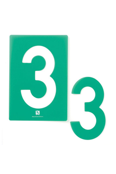 Stencil Numbers 0-9 (Small)