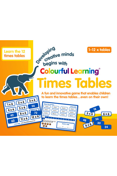 Colourful Learning - Times Tables Game