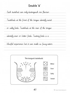 Handwriting Conventions Victoria Year 5 - Sample 1