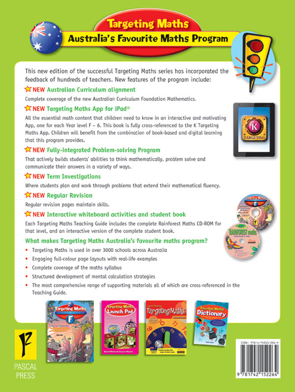 Targeting Maths Australian Curriculum Edition Teaching Guide