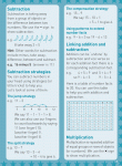 Excel Basic Skills - Mental Maths Strategies Year 2 - Sample Pages 4