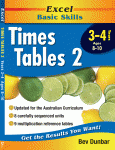 Excel Basic Skills - Times Tables 2 (Years 3–4)