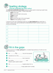 Excel Advanced Skills - Spelling and Vocabulary Workbook Year 1 - Sample Pages 7