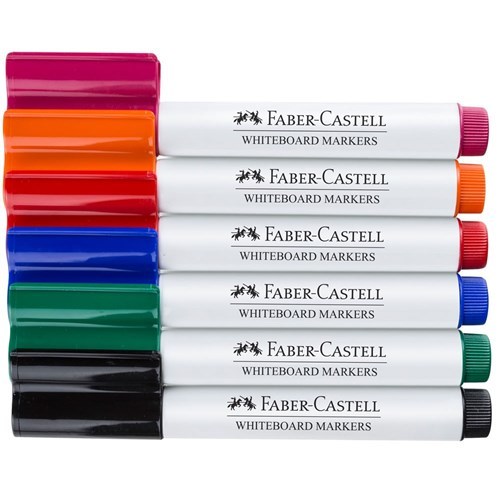  Faber  Castell  Whiteboard Markers  Connector Pack of 6 