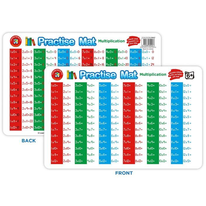 write wipe multiplication set educational resources