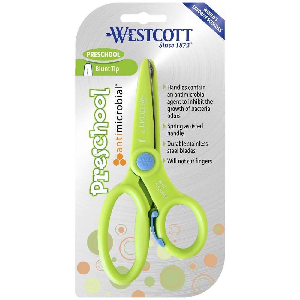 Westcott Kids Antimicrobial Scissors (137mm) (WES15663) Educational