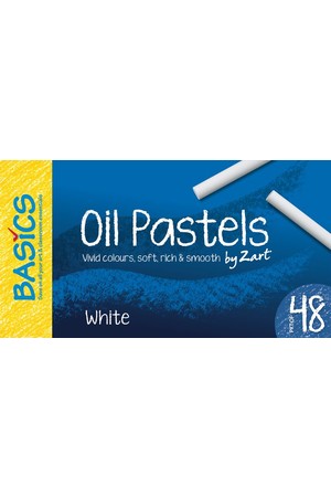 Basics - Oil Pastels: White (Pack of 48 - The Creative School Supply  Company (PS043) Educational Resources and Supplies - Teacher Superstore