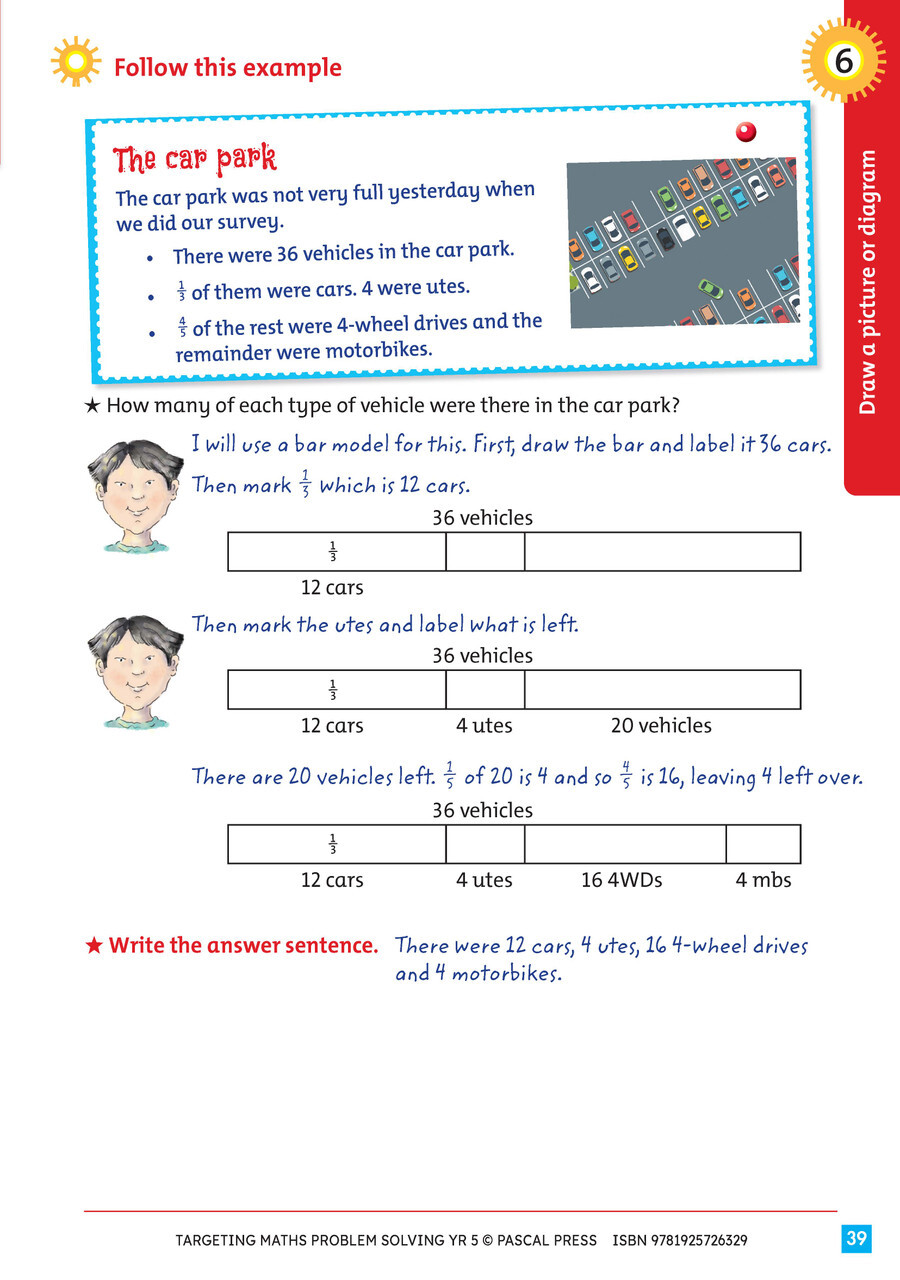 reflection problem solving year 5