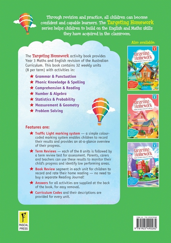 Targeting homework year 3 image