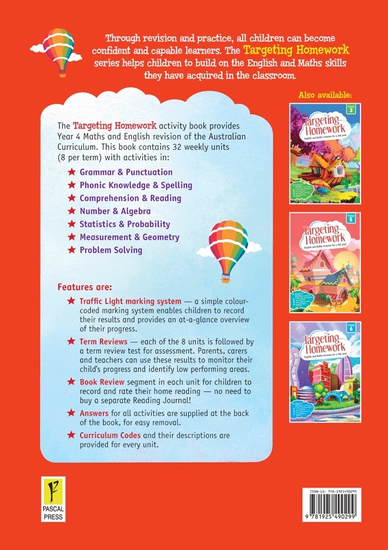 Targeting homework year 1 big w picture