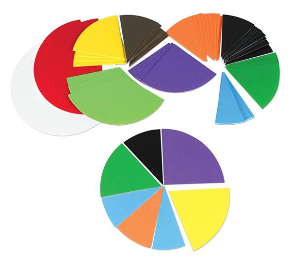 Fraction Circles Plastic Teachers First Choice (10129) Educational