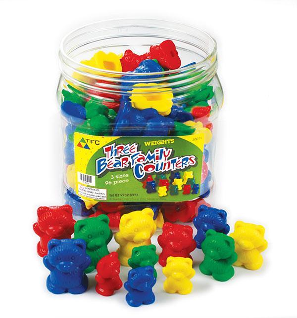 Teddy Bear Counters 3 Bear Family Teachers First Choice Educational