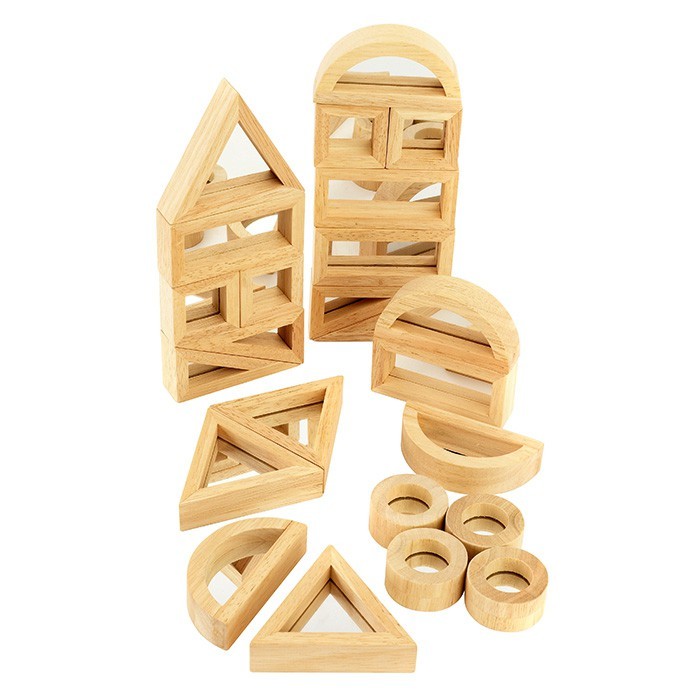 Mirror Block - Set of 24 - Educational Experience (449929) Educational ...