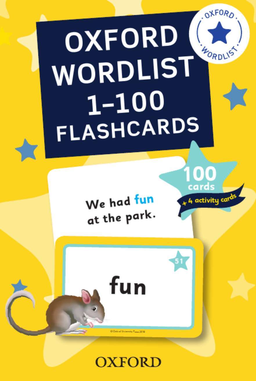 Oxford Wordlist 1-100 Flashcards - Oxford University Press 
