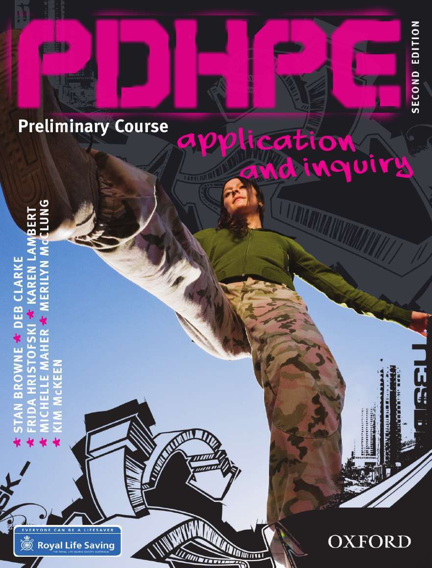 PDHPE Application and Inquiry Preliminary Course Oxford University Press Educational