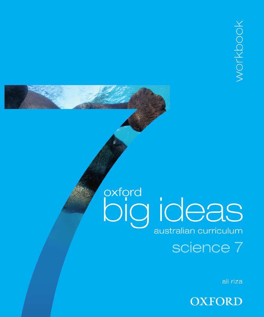oxford big ideas science australian curriculum year 7 workbook