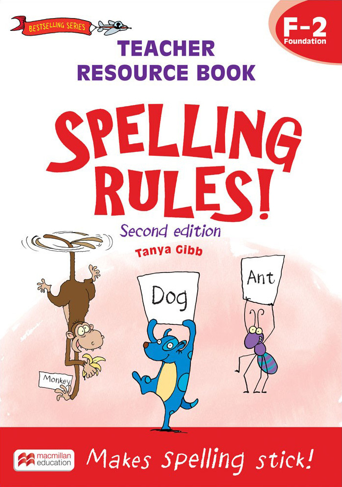 Spelling Rules Teacher Resource Book Years 1 2 9781420236552