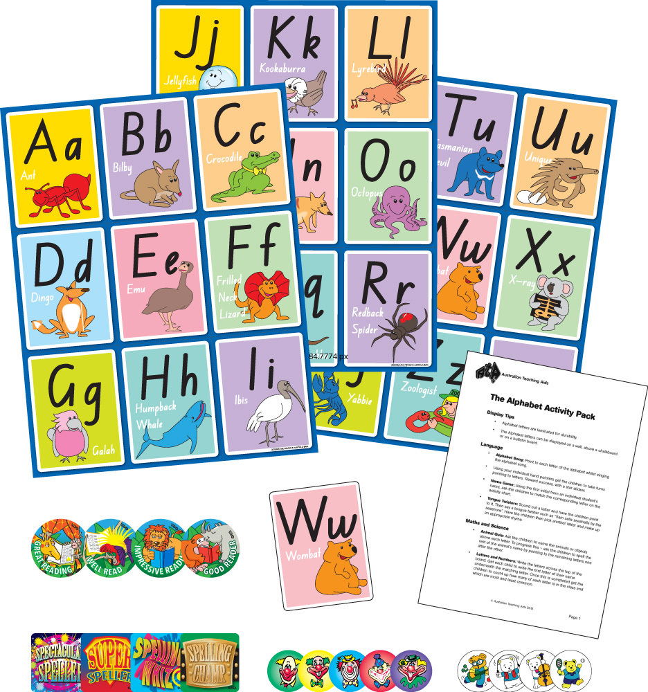 Alphabet Chart Australia