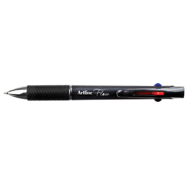 Artline Ballpoint Pen Flow 1.0mm (4 Colour) Retractable Standard