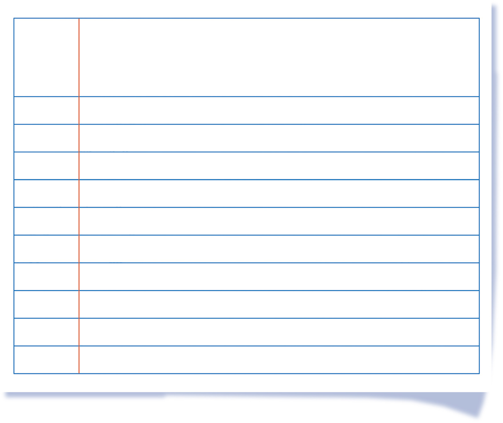 Notebook Paper Elizabeth Richards (ERMNBP) Educational